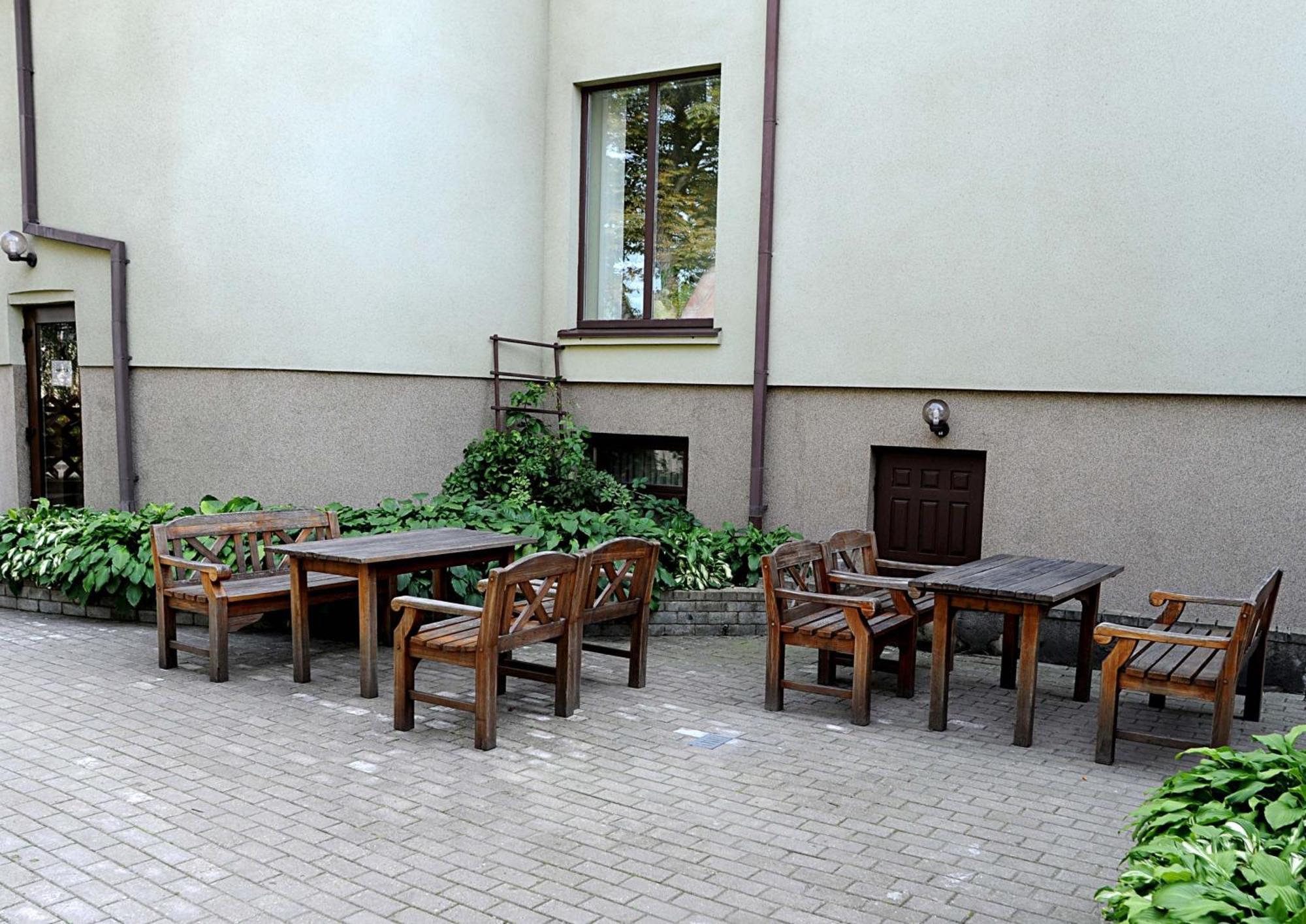 Hotel Senas Namas Alytus Exteriör bild